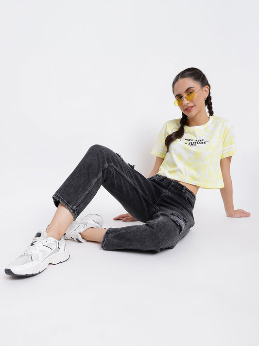 BTC The Future Cropped Top