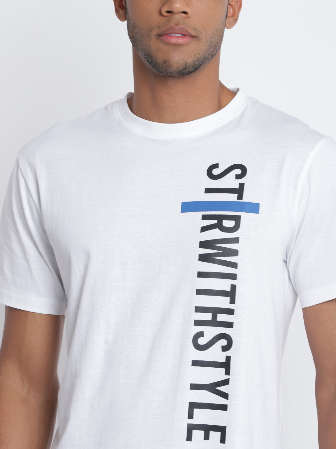 Men White Pantone T-shirt