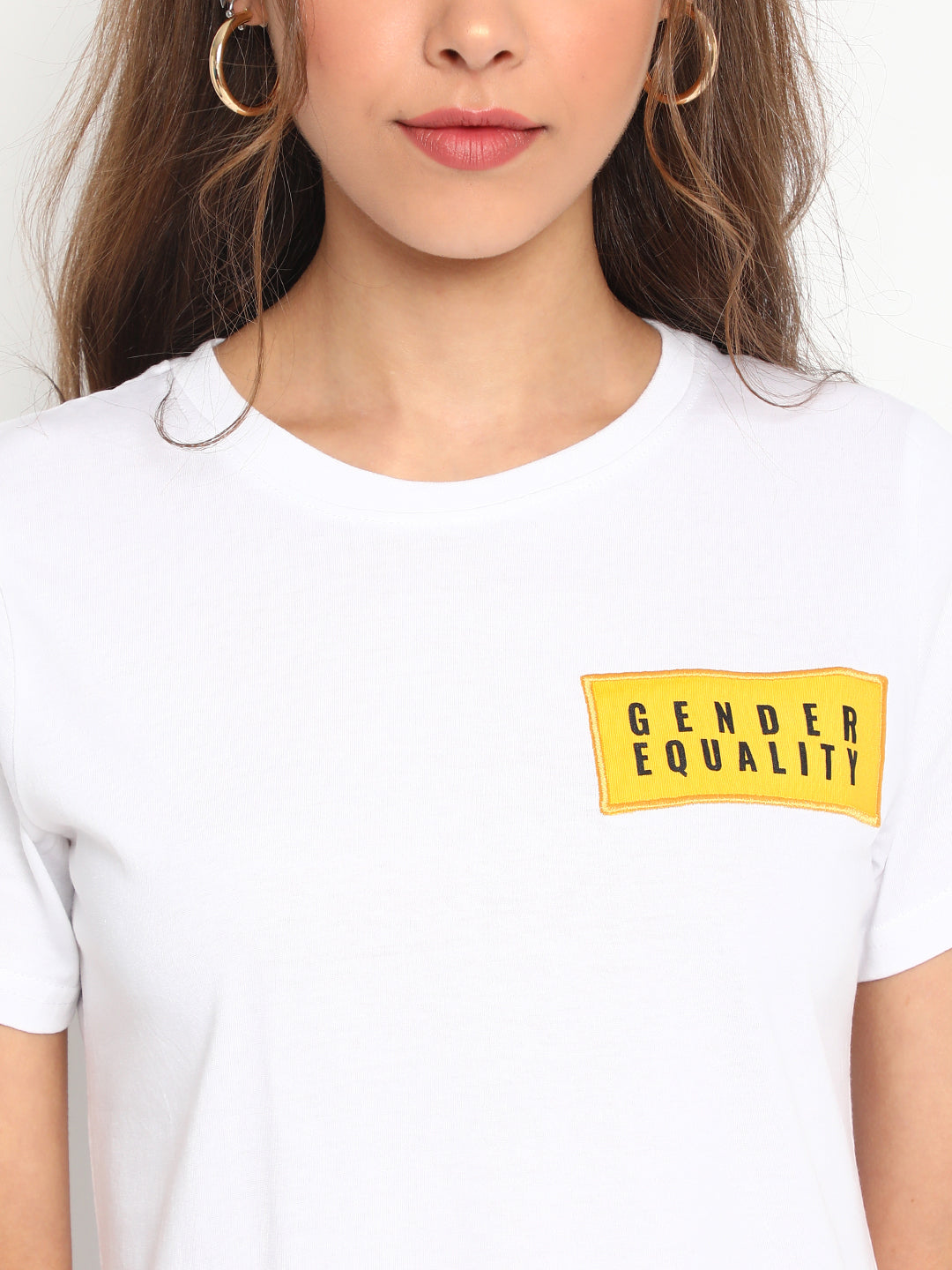 White Gender Equality T-shirt