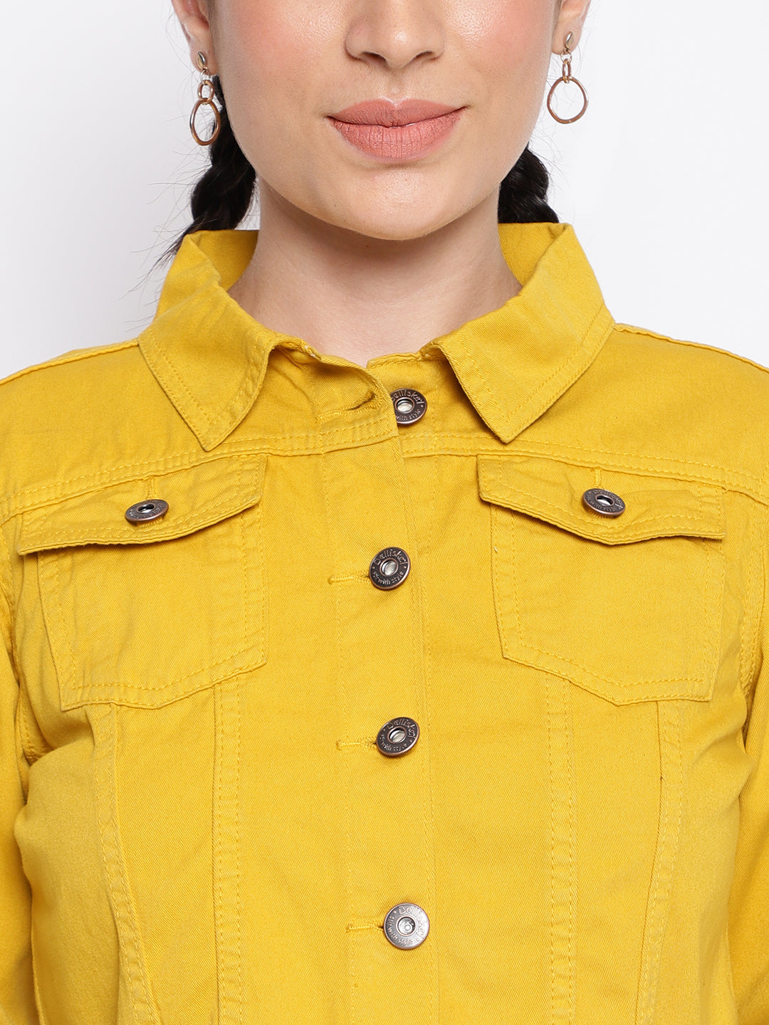 Mustard Cropped Jacket