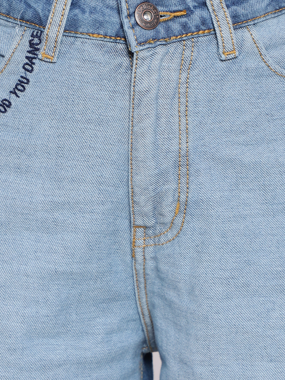 Light Blue Reversed Short