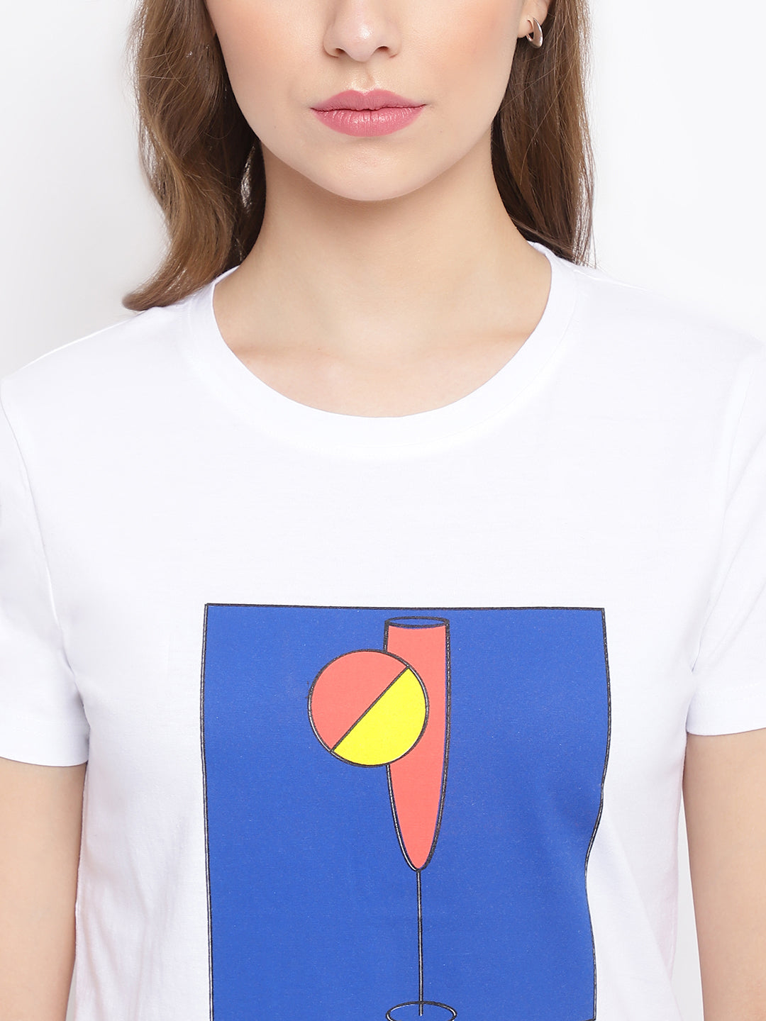 White Champagne Fit T-shirt