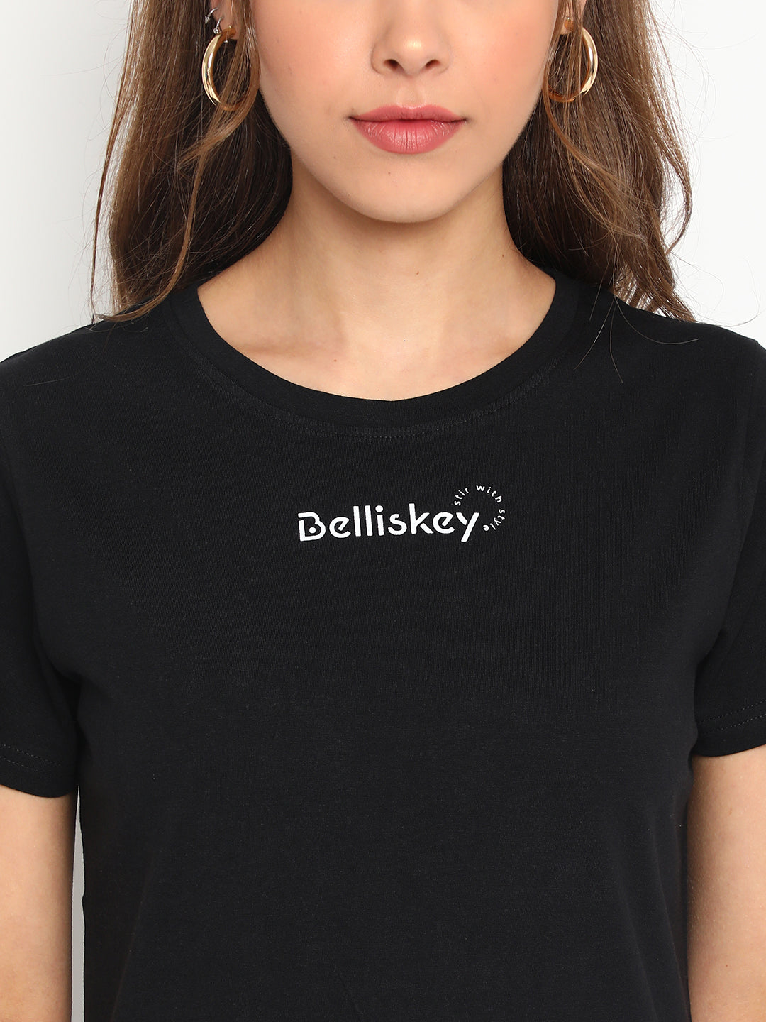 Black Cotton T-shirt