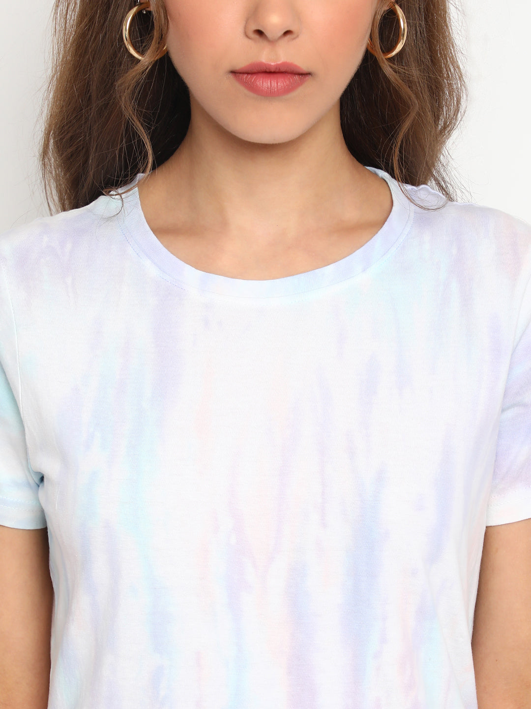 Women Tie-dye Cotton T-shirt