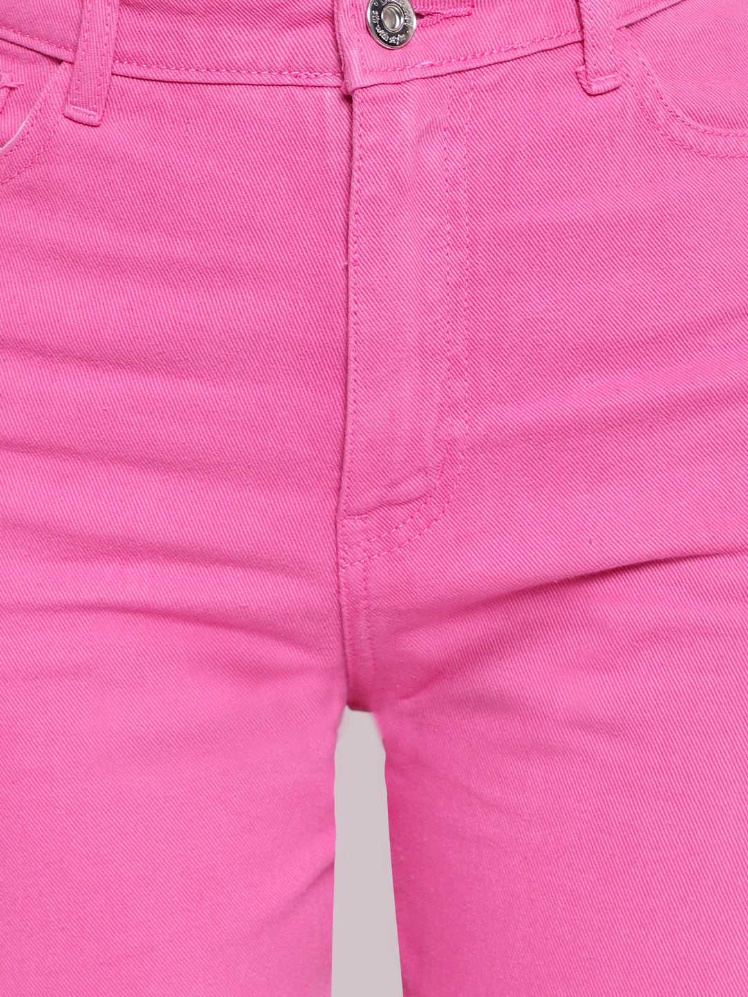 Hot Pink Mom Fit Jeans
