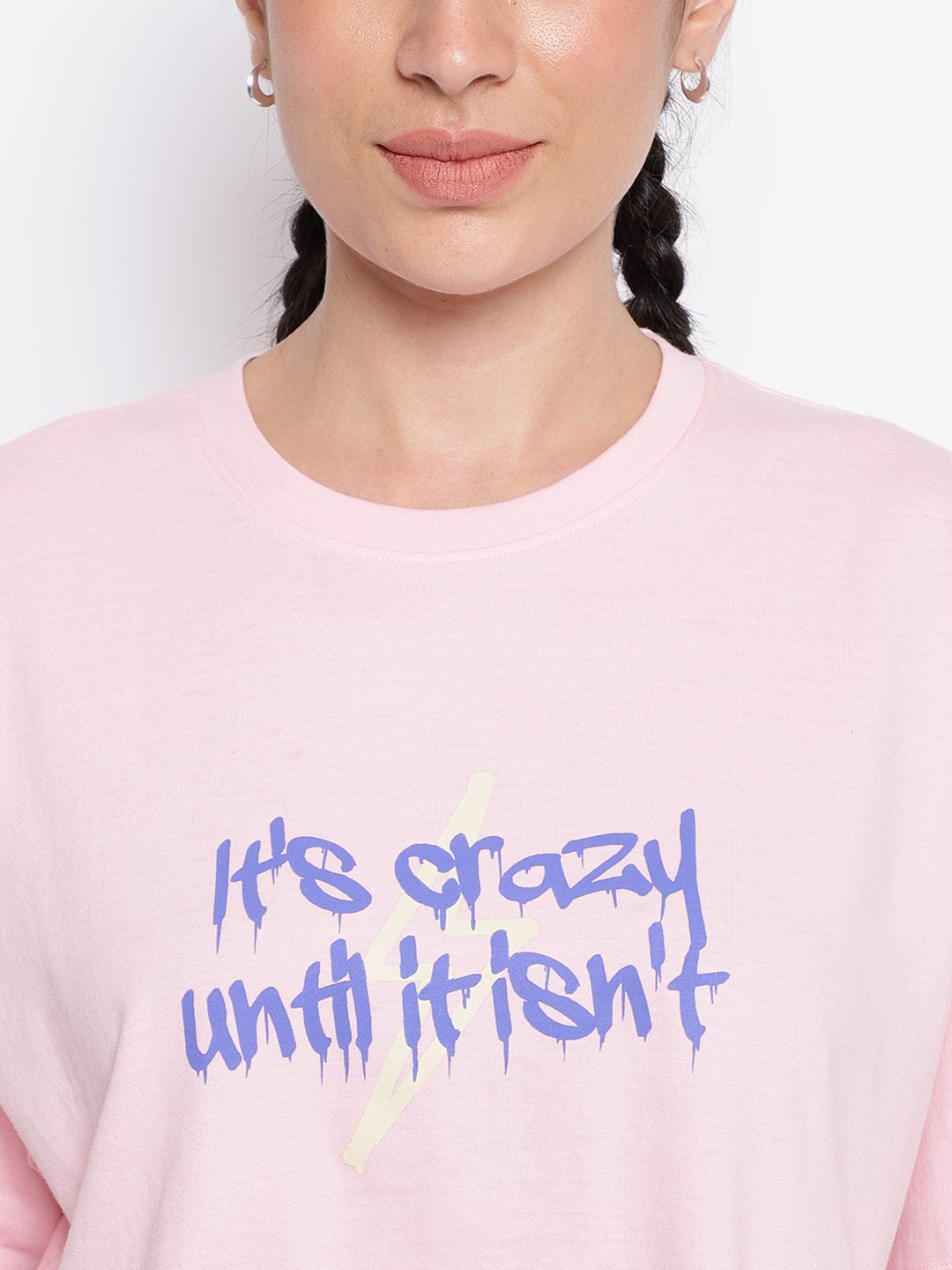 Light Pink Oversized T-shirt