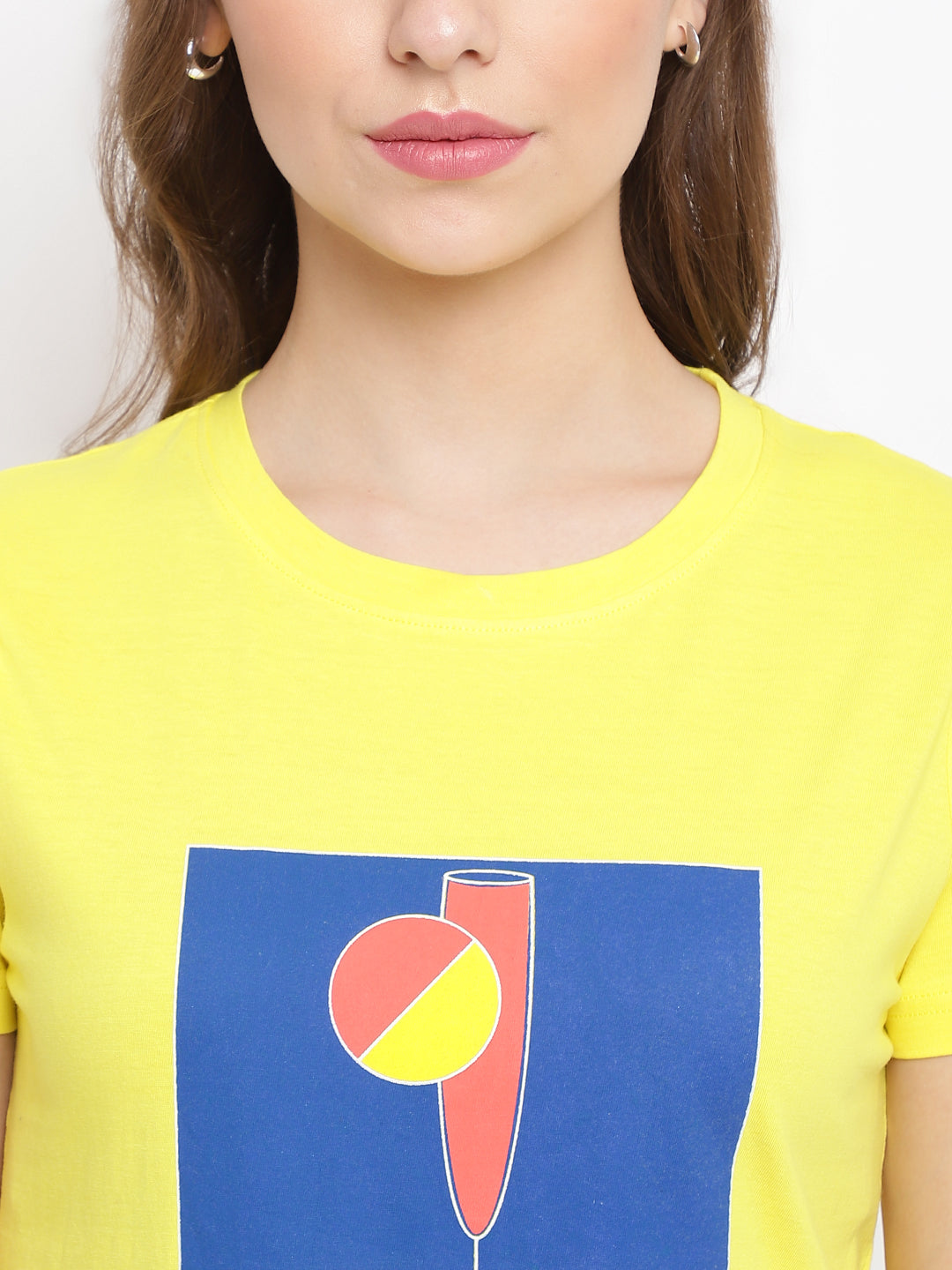 Yellow Champagne Fit T-shirt