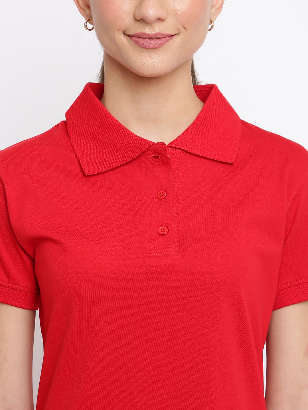 Red cotton T-shirt Dress