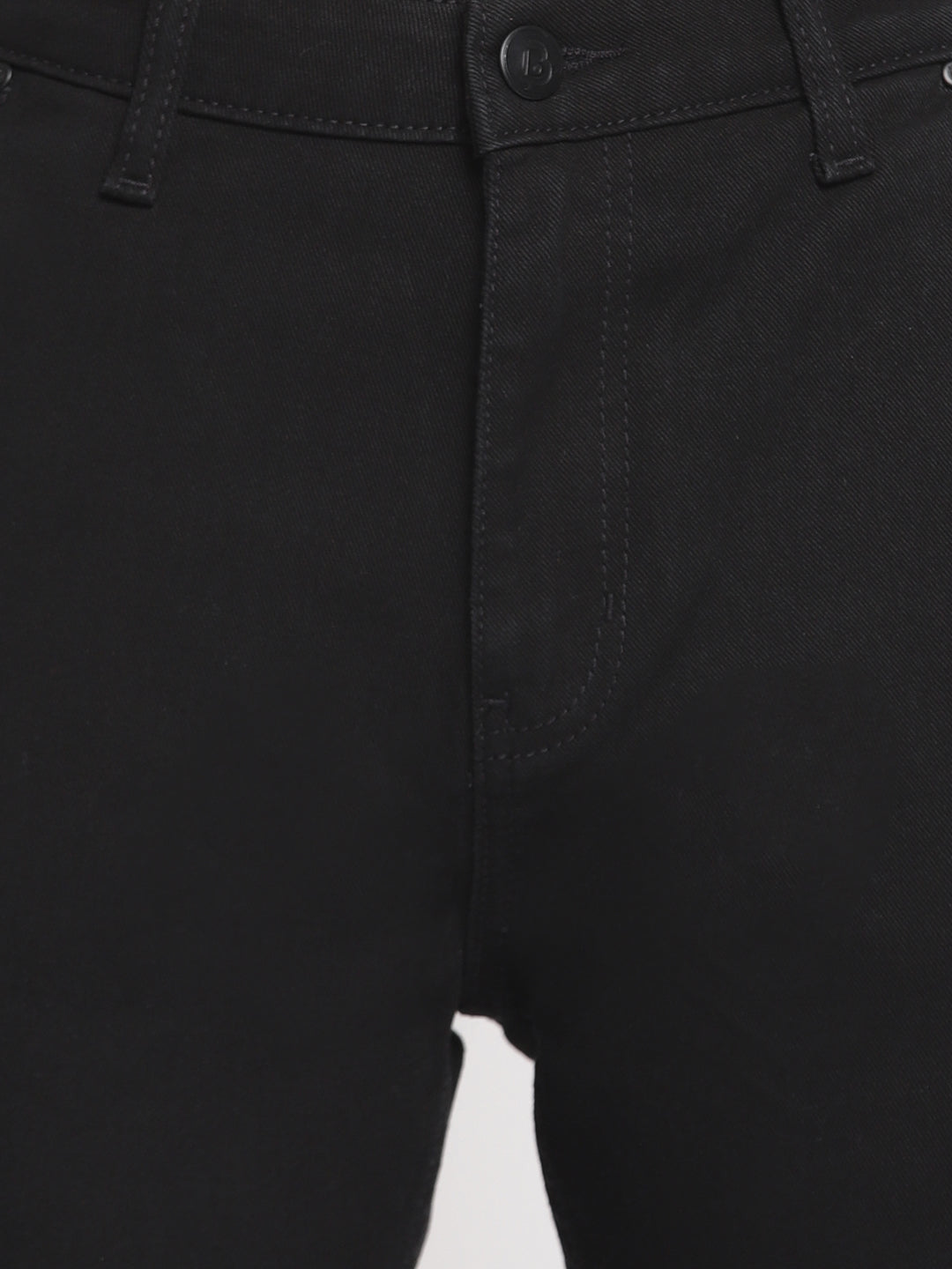 Women Distressed Denim Cargo Joggers