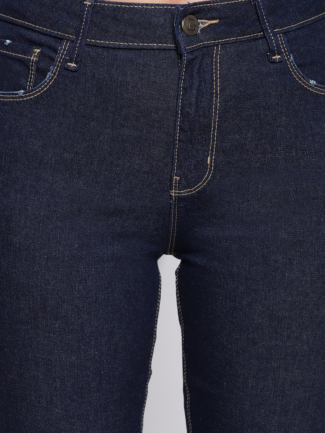 Dark Blue Slim Fit Jeans
