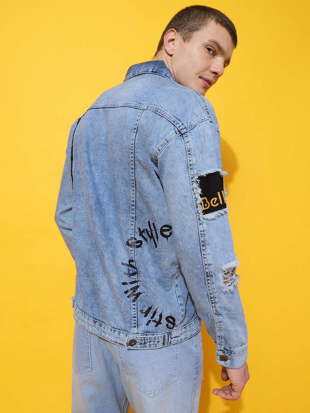 Unisex Mid Blue Jacket