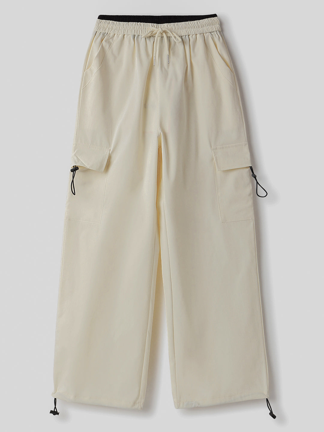 Cream Cargo Trouser Pant