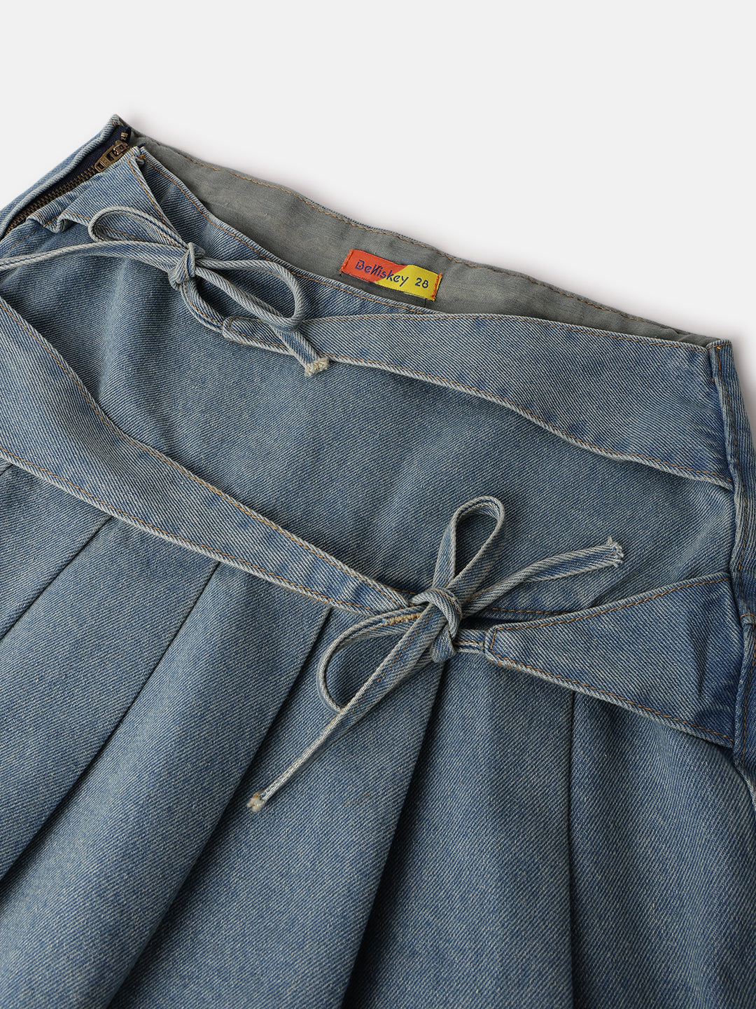 Blue Denim Mini Skirts