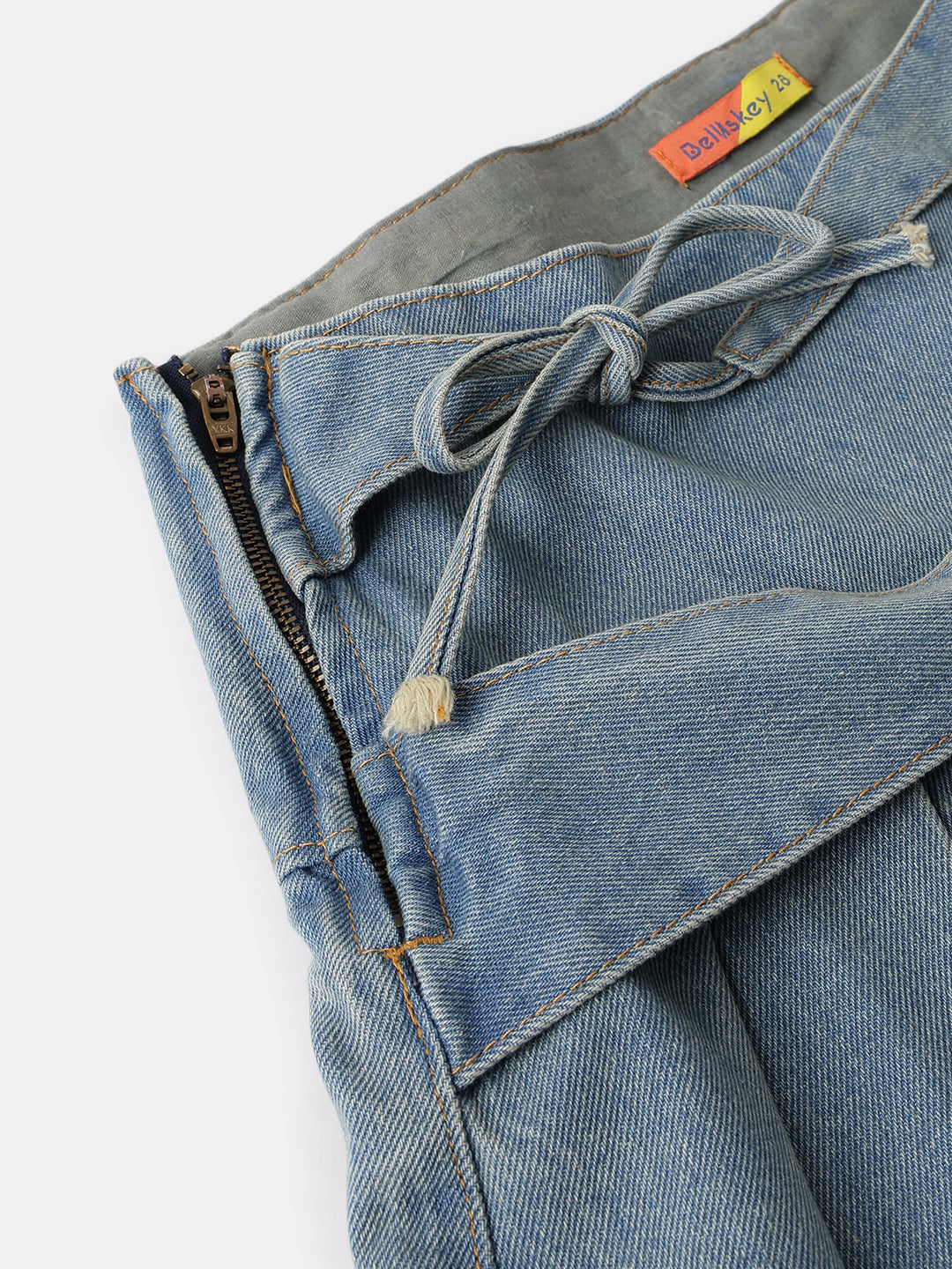 Blue Denim Mini Skirts