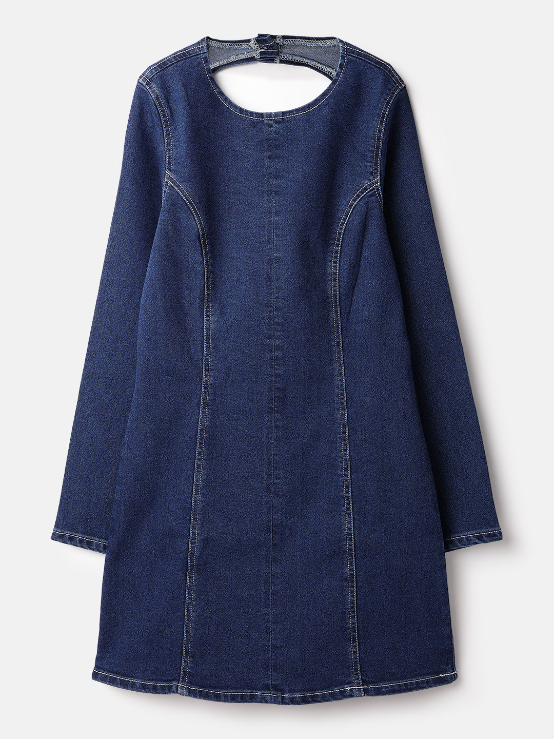 Blue Denim Mini Dress