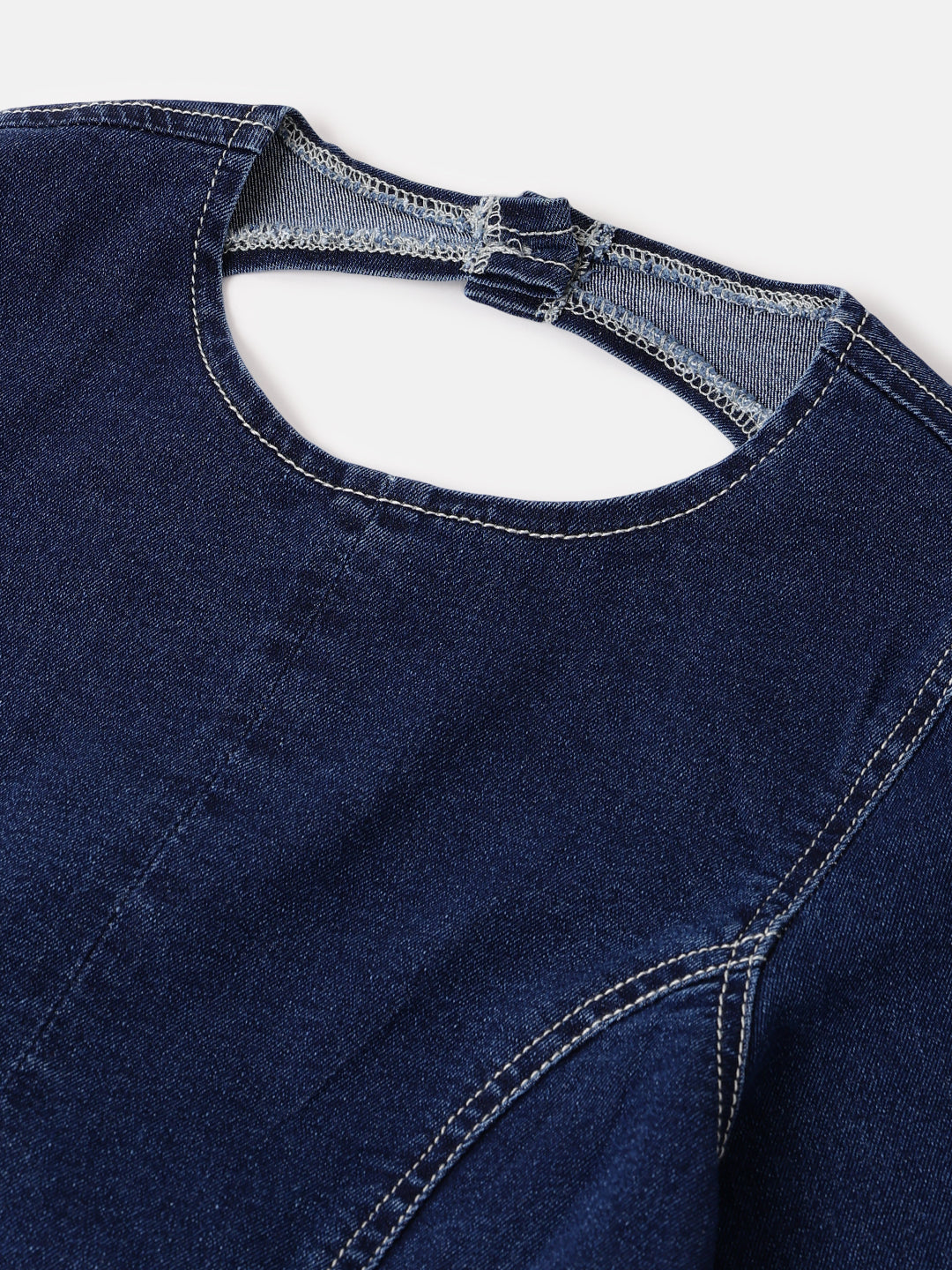 Blue Denim Mini Dress