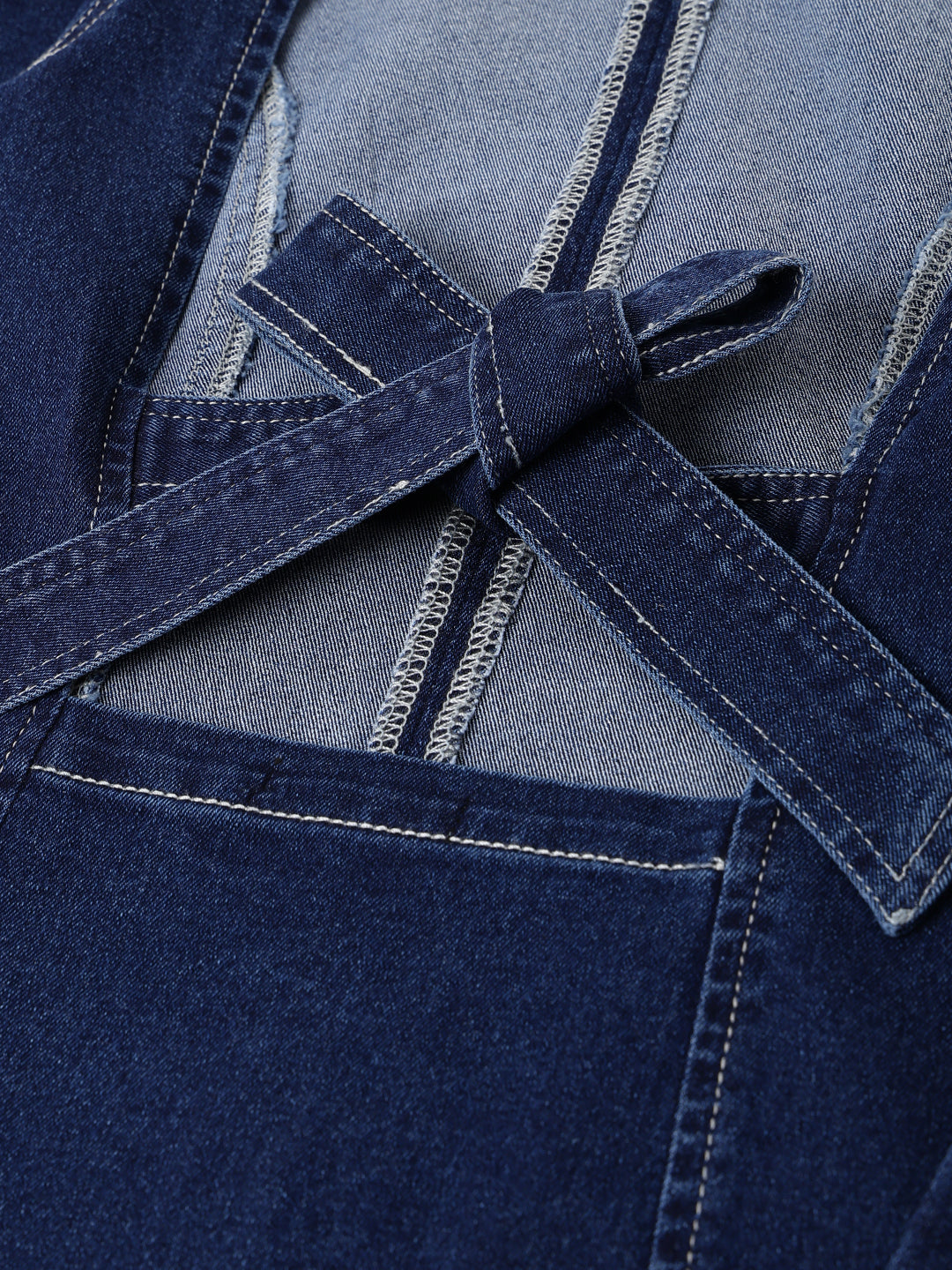 Blue Denim Mini Dress