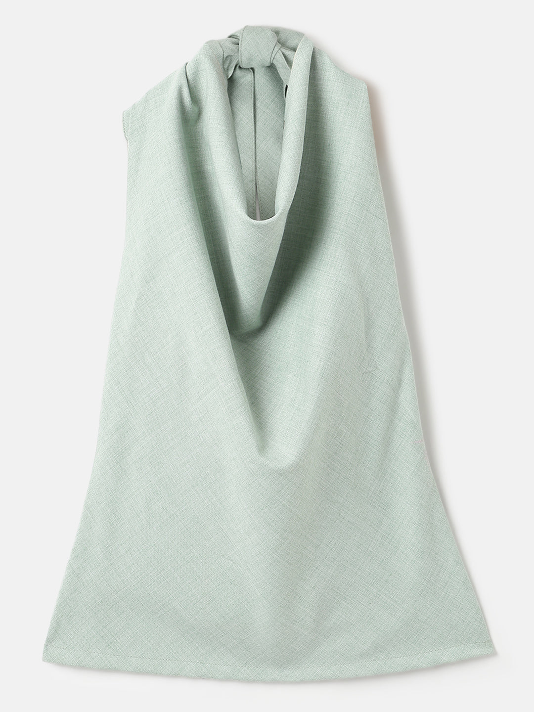 Light Green Cotton Crop Top