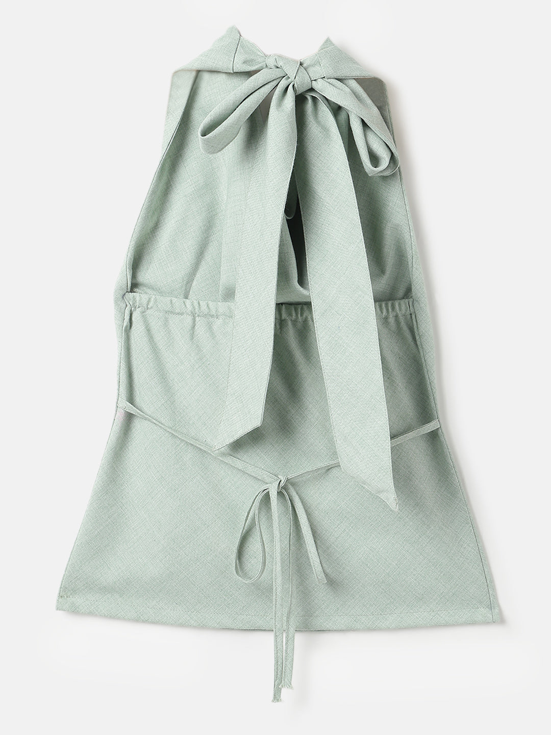 Light Green Cotton Crop Top