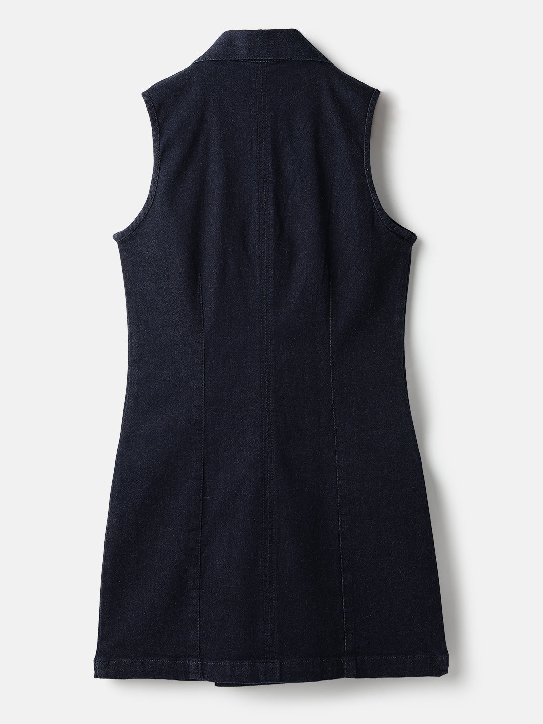 Dark Blue Denim Mini Dress
