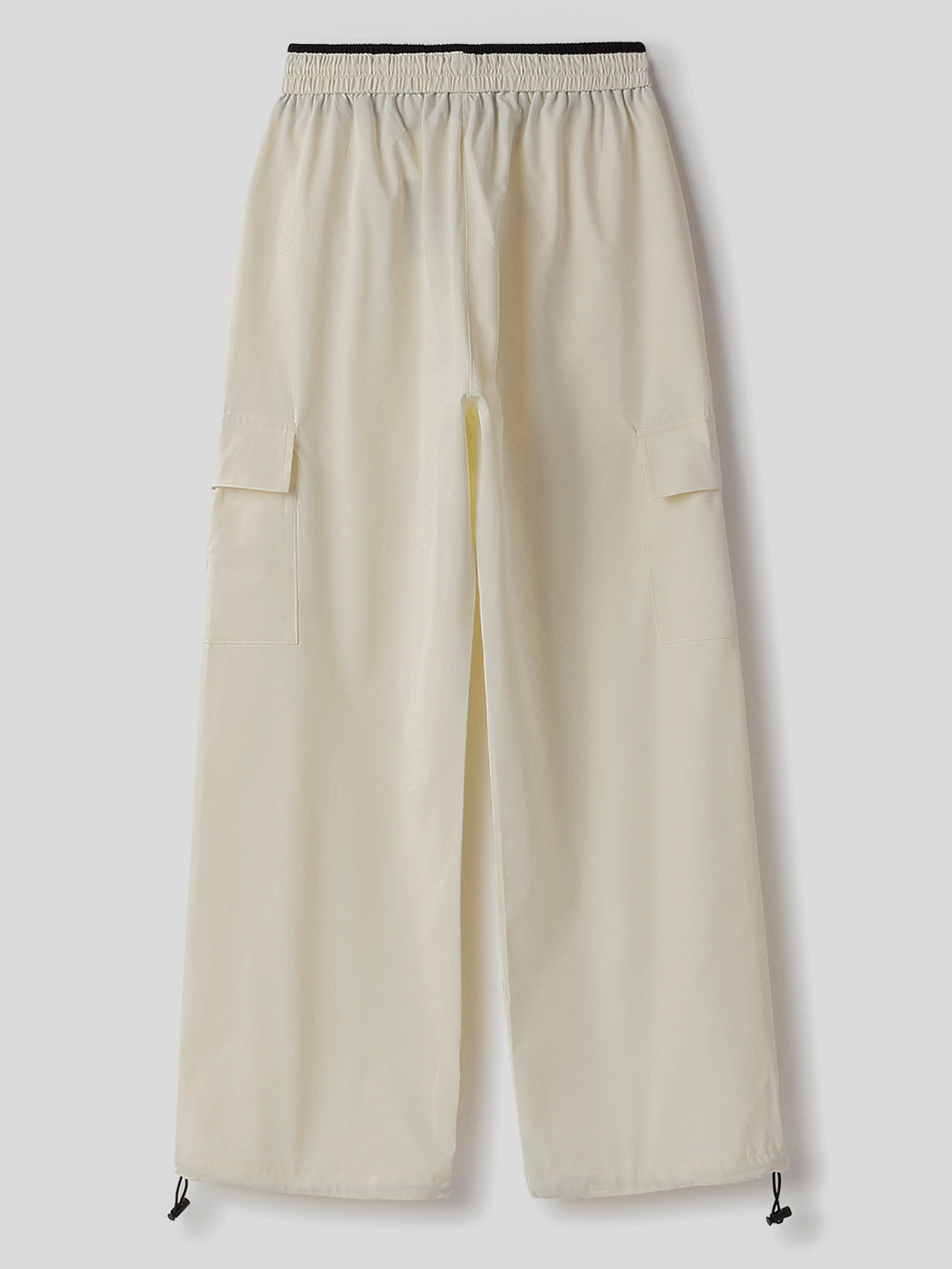 Cream Cargo Trouser Pant