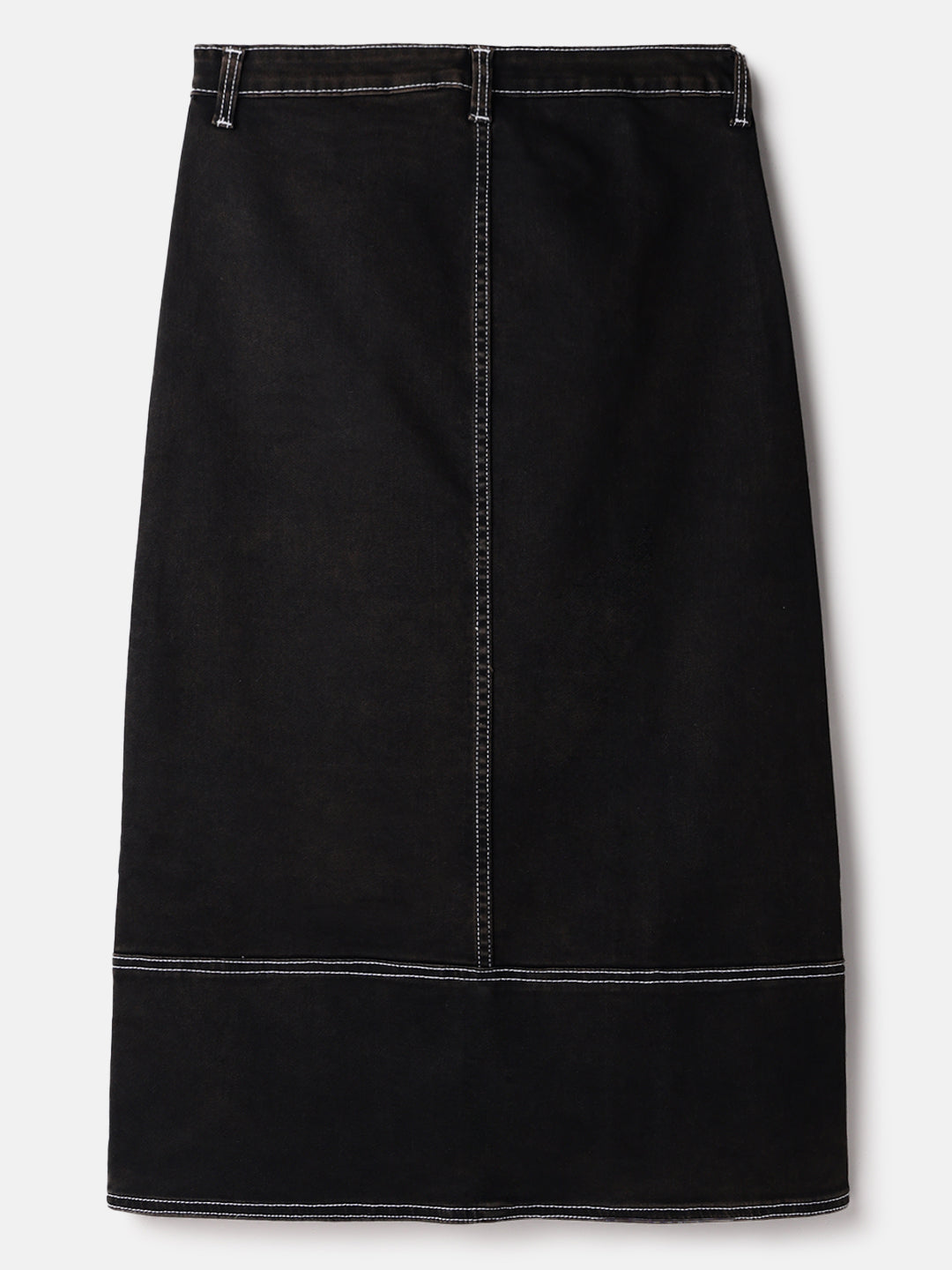 Black Denim Mini Skirts