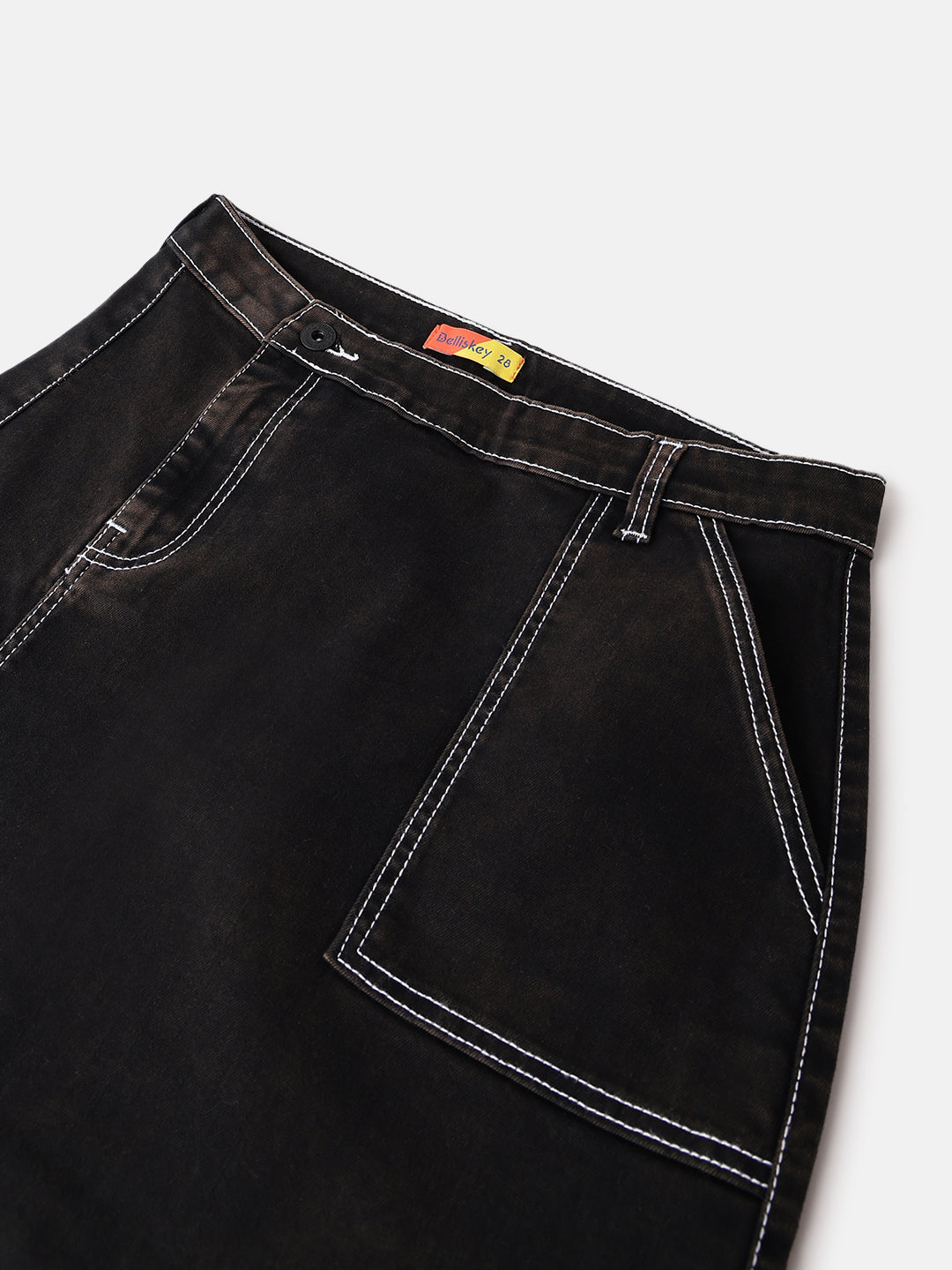 Black Denim Mini Skirts