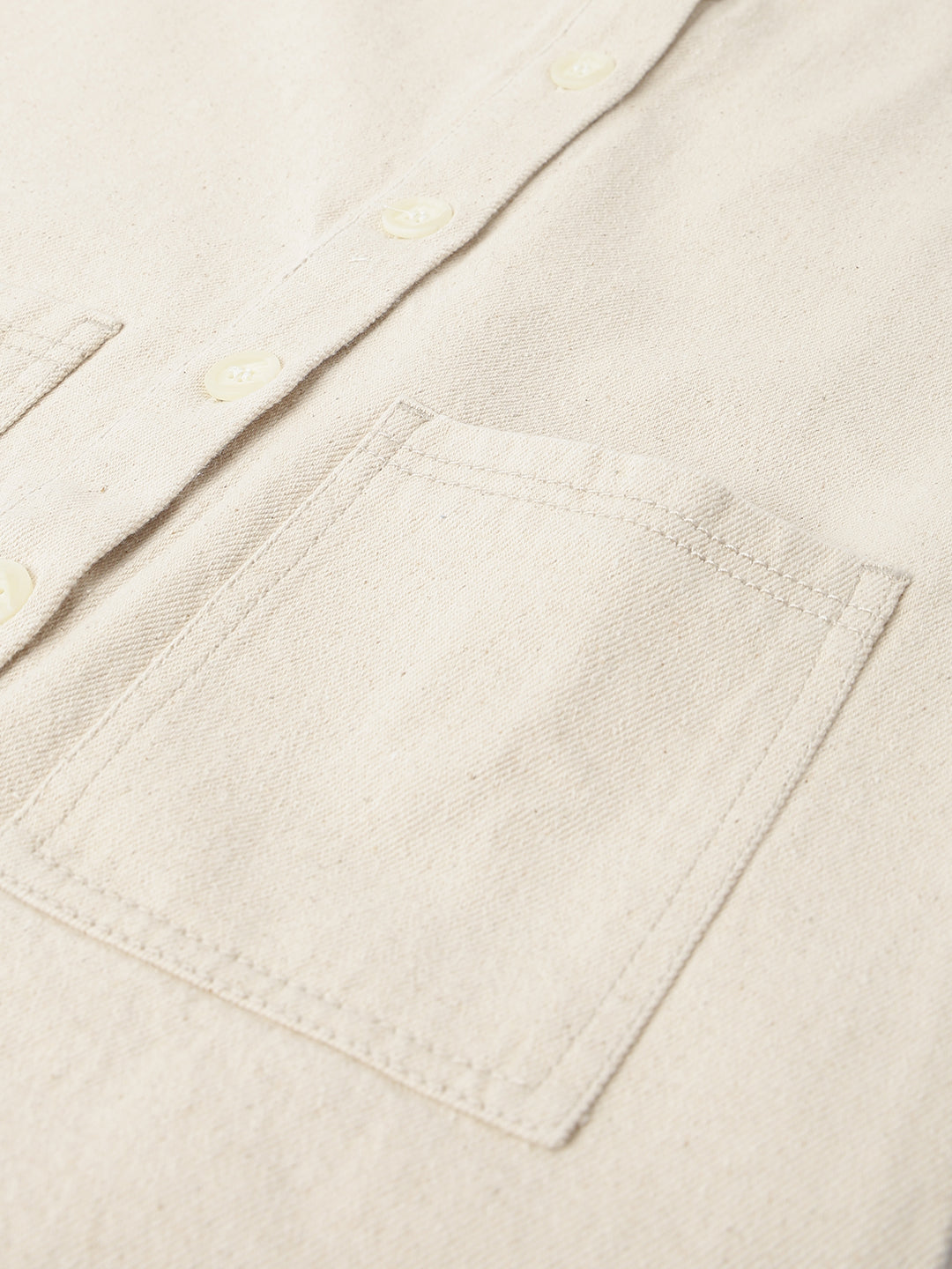 Off White Denim Mini Dress