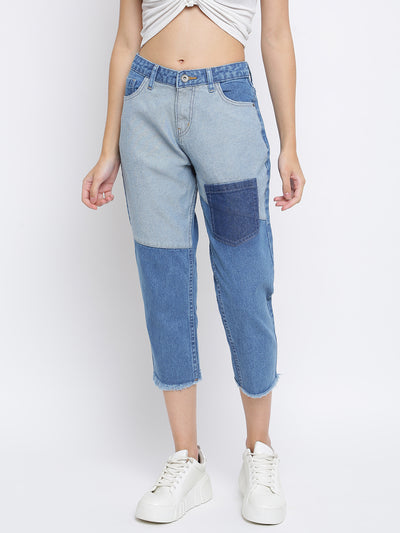 Asymmetric Slim Jeans