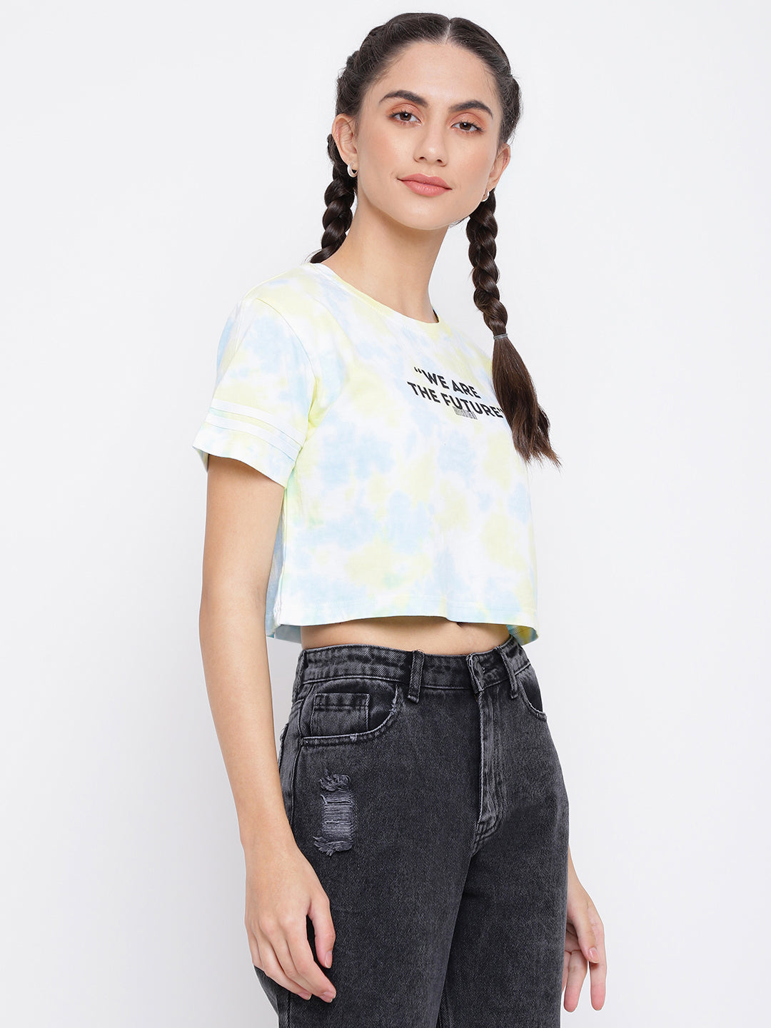 BTC The Future Cropped Top