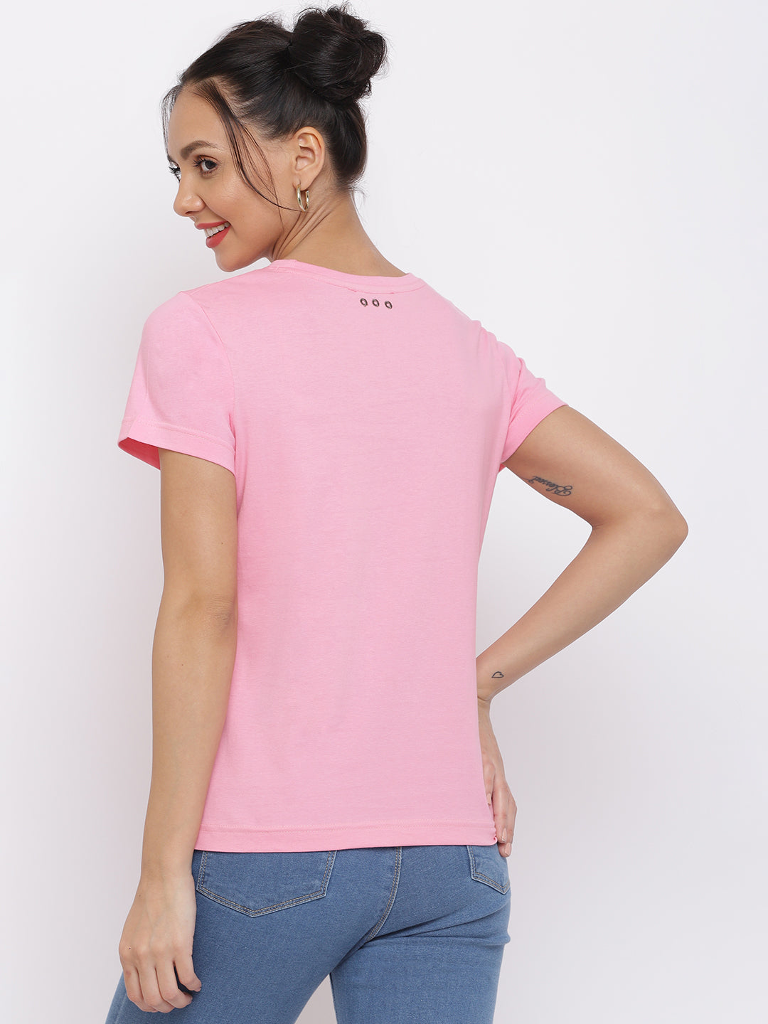 Women Light Pink Pantone T-shirt