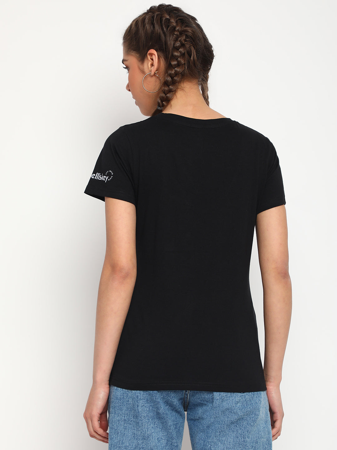 Black Printed T-shirt