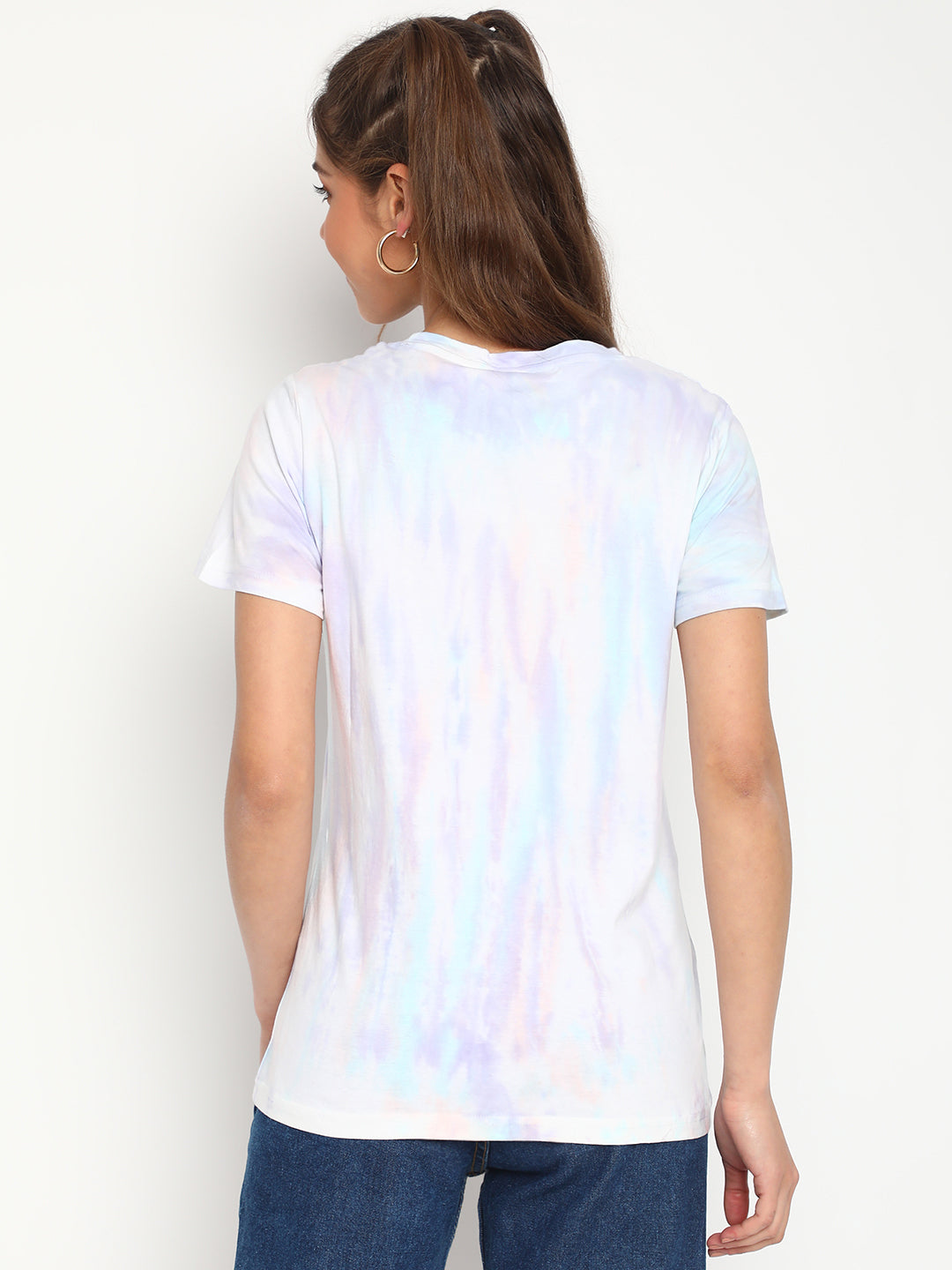 Women Tie-dye Cotton T-shirt