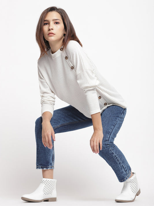 Dark Blue Mom Fit Jeans