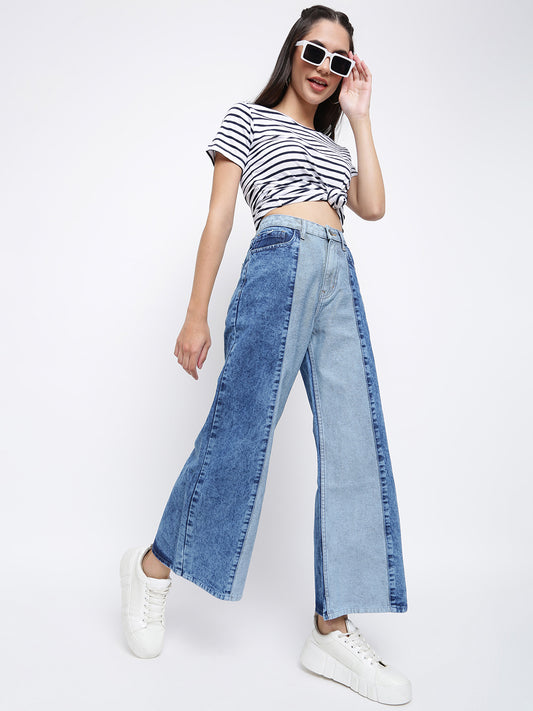 High Rise Flared Jeans